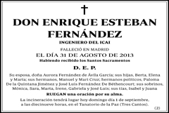 Enrique Esteban Fernández